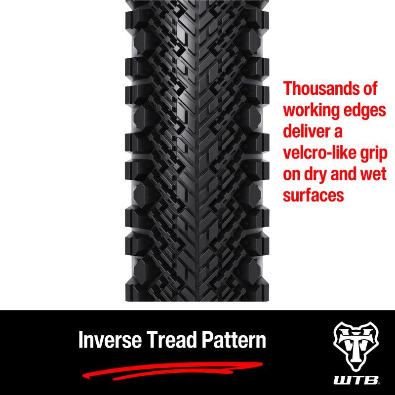WTB Venture Gravel Bike Tire (700 x 40) Tubeless Folding, Light & Fast Rolling, Gravel & Bikepacking (Tan Sidewall) - Image 2